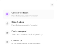 Feedback workflow