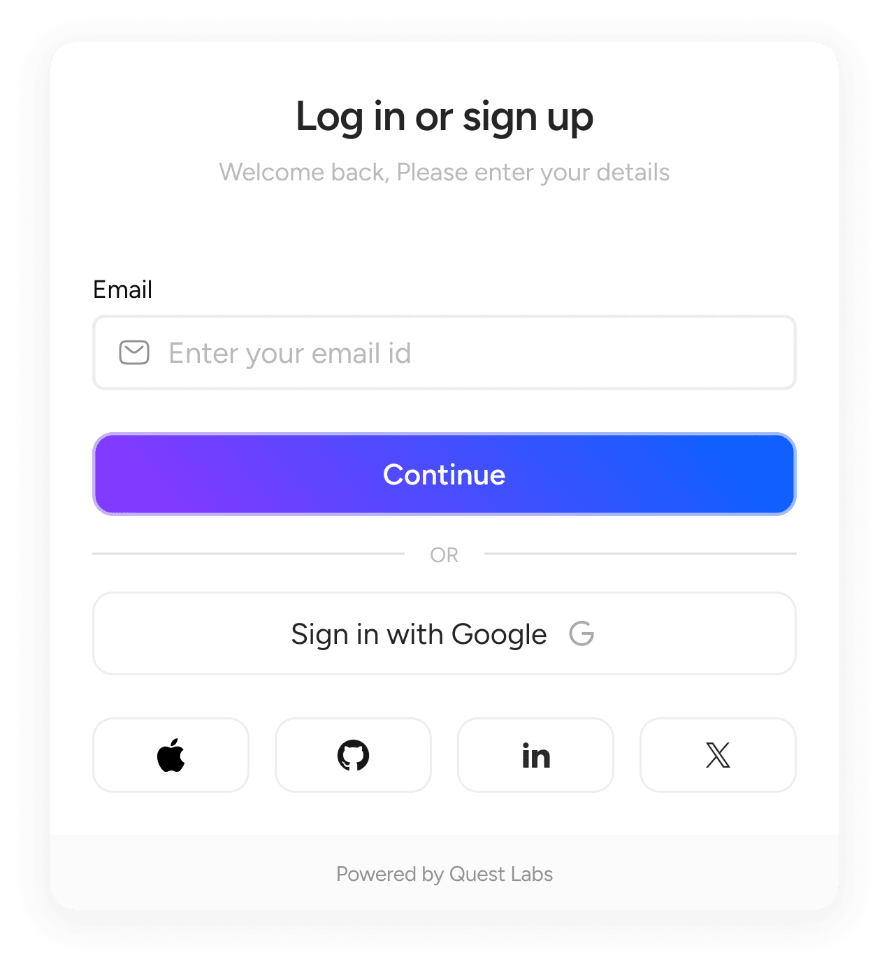 Login