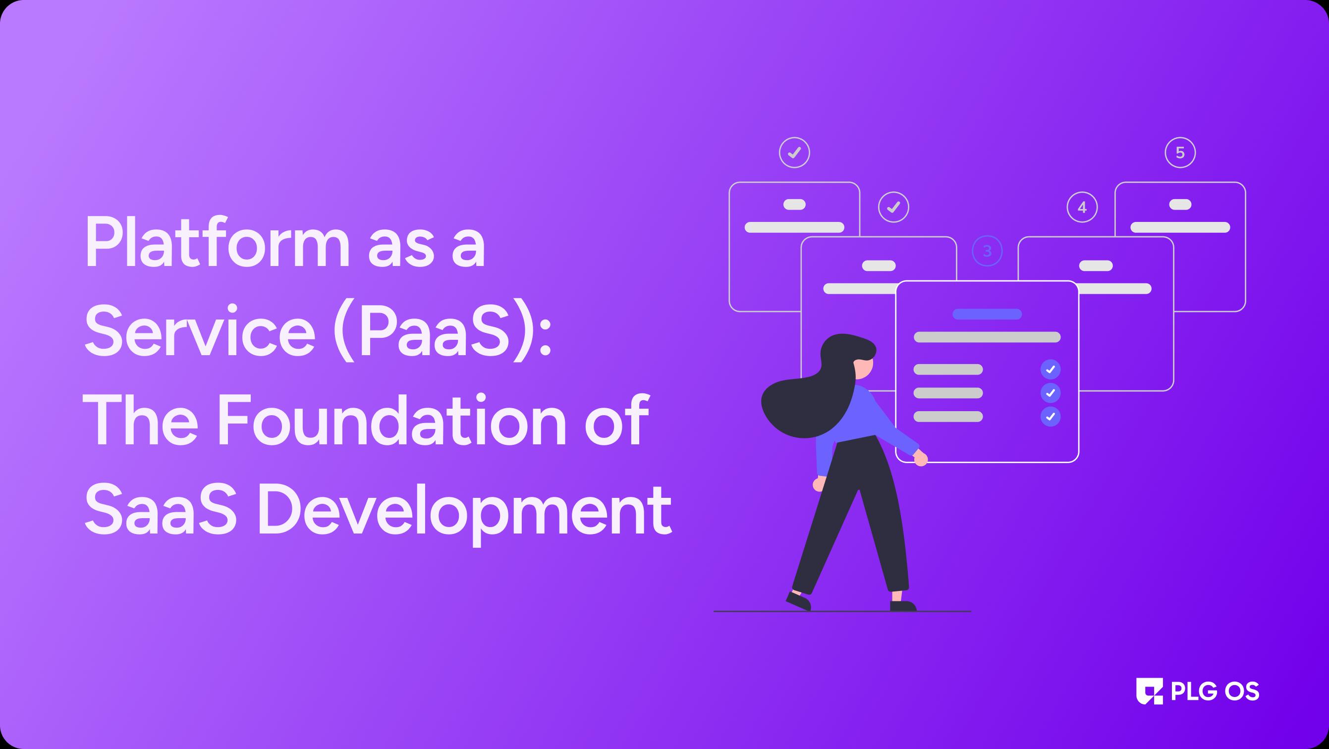 Platform as a Service (PaaS): The Foundation of SaaS Development visual