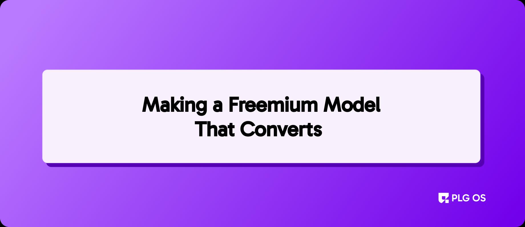 Freemium Model